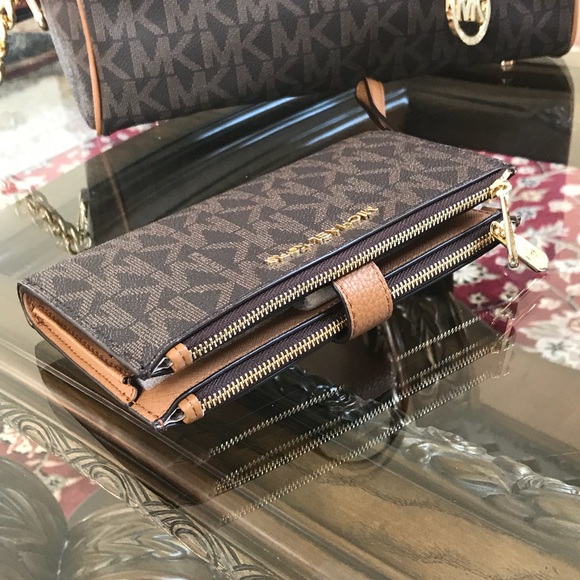 Authentic 2pcs Michael Kors Grayson handbag&wallet - Picture 2 of 6